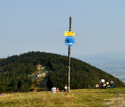 Widoki ze szczytu Klimczoka