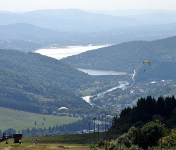 Jezioro Żywieckie - widok z Góry Żar